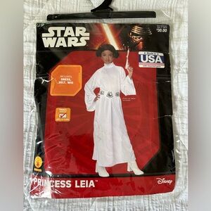 Girls Star Wars Princess Leia Halloween Costume